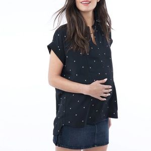 Loyal Hana - Maternity/Nursing Shirt with hidden zippers